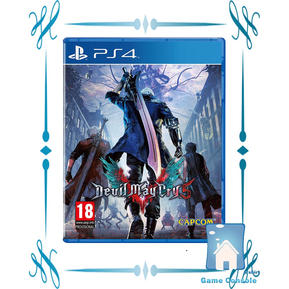 PS4-  PS4 Devil May Cry 5 ของใหม่ มือ 1 แผ่น PS4 มือ 1 (PS4 GAMES ) (EN)) (เกมส์ PS4) (แผ่นเกมPS4) (