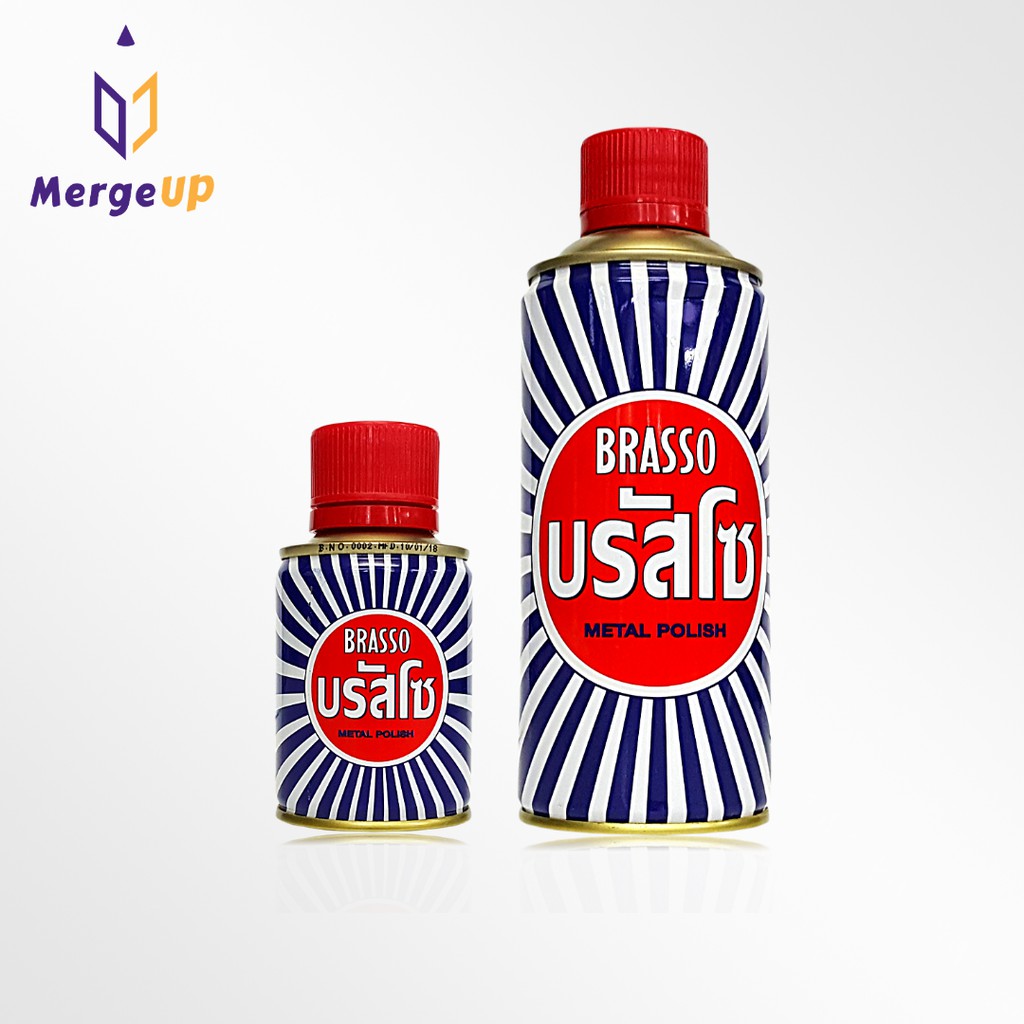 น้ำยาขัดโลหะ BRASSO น้ำยาขัดอเนกประสงค์ 100 ml./400 ml.