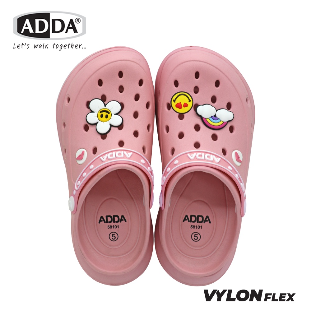 ADDA รองเท้าแตะ รองเท้าลำลอง สำหรับผู้หญิง แบบสวม รุ่น 58101W1 (ไซส์ 4 ...