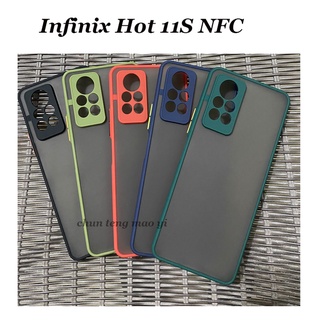 เหมาะสำหรับเคสกันกระแทกแบบนิ่มป้องกันการตก infinix Hot 11S NFC ที่เหมาะกับผิว