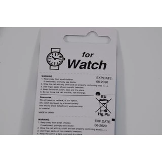 ถ่านนาฬิกา maxell SR626SW Japan 1.55V ของแท้ 100% ถ่านกระดุม