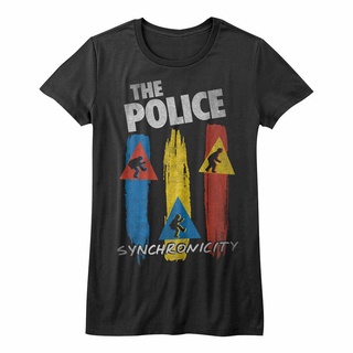 [COD]เสื้อยืดลําลอง แขนสั้น คอกลม พิมพ์ลาย Sting The Police Synchronicity สไตล์วินเทจ สําหรับผู้ชายS-5XL