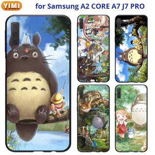 เคส SAMSUNG A04 A04S A13  A23 A33 A53 A73 A03 A52s A52 A72 A12 M12 5G A01 A2 Core   โทรศัพท์พิมพ์ลาย Totoro สำหรับ