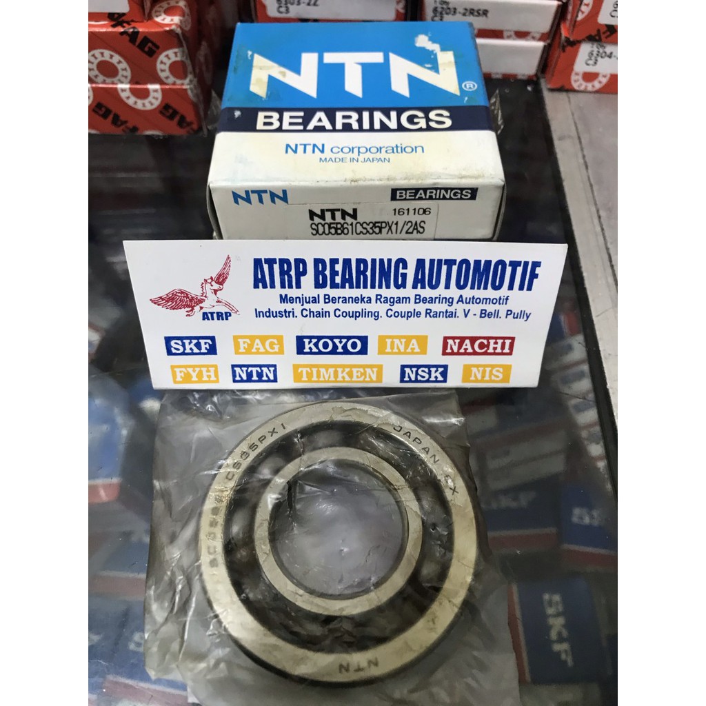BEARING SC05B61 CS35PX1 / SC05A97 CS35PX1 25X56X12 NTN JAPAN ORIGINAL