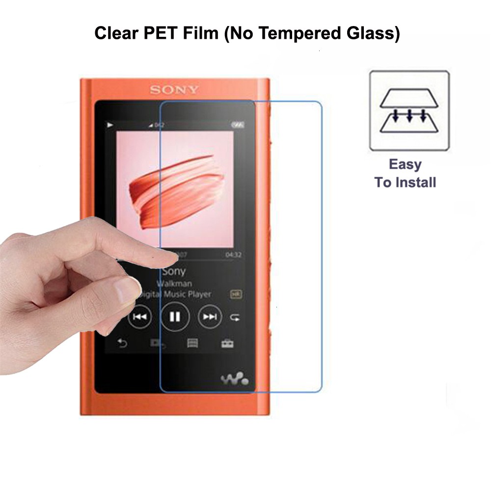 3 ชิ้น/ล็อตป้องกันหน้าจอสําหรับ Sony Walkman NWZ A15 A17 A25 A27 A35 A36 A37 A55 A56 A57 ZX1 ZX2 ZX100 Clear ป้องกันฟิล์ม Guard