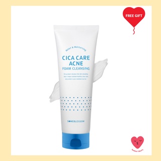 [SOMEBLOSSOM] Cica care โฟมทําความสะอาดผิวหน้า กําจัดสิว