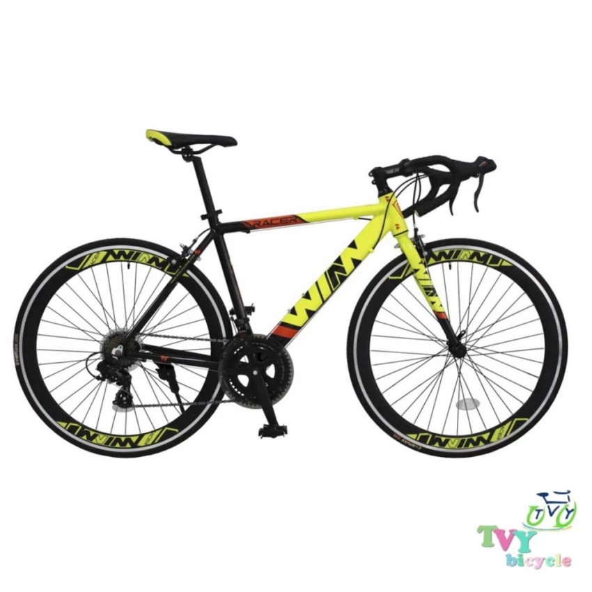 WINN จักรยานเสือหมอบ รุ่น Racer Pro Size 52 (สีเหลือง)