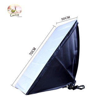 โคมไฟสตูดิโอ ซอฟบอค 50x70cm รุ่นยอดนิยม photographic equipment 50x70cm Softbox 50cm*70cm E27 Lamp Holder/Socket Studio