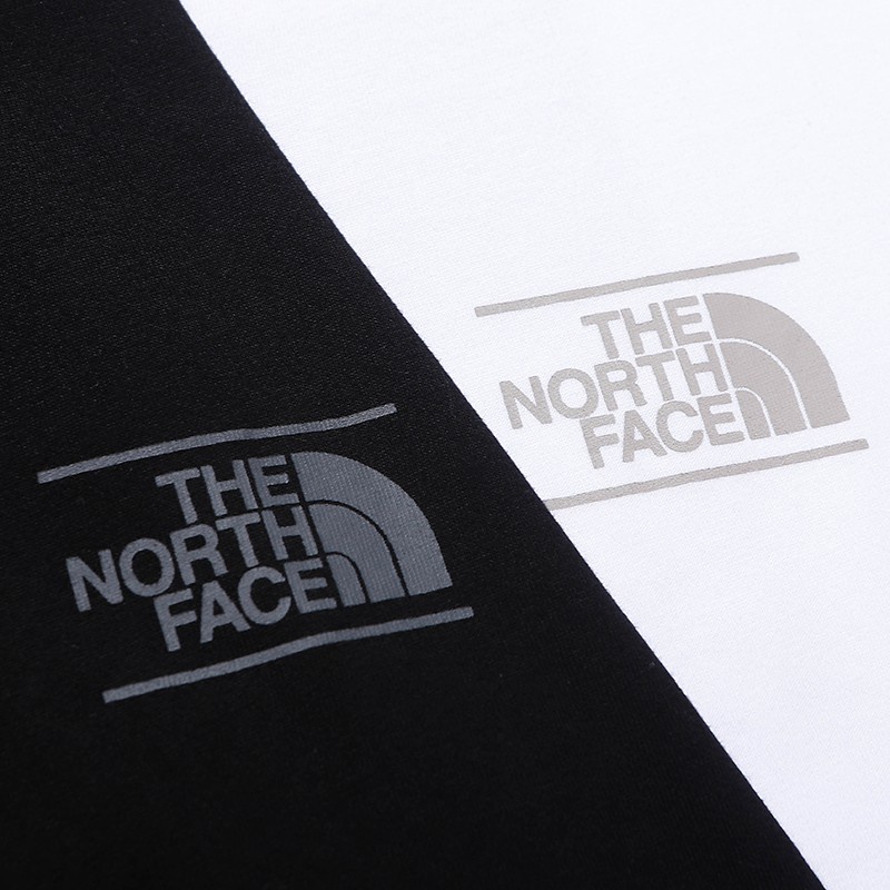 Series White Black THE NORTH FACE T shirt O-Neck Short Sleeve TNF Outdoor ins wind Cotton Simple Casual loose Men Wom #4