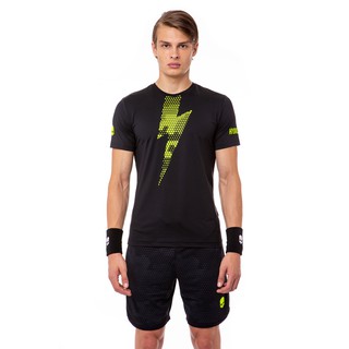 Hydrogen Tech Thunderbolt Tee (Black/Yellow)