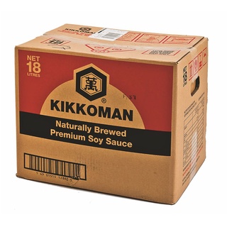 พร้อมส่ง! คิคโคแมน ซอสถั่วเหลือง 18 ลิตร Kikkoman Soy Sauce 18L