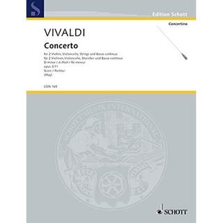 Vivaldi concerto Edition Schott CON165 (9790001024297)