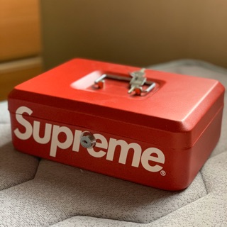 Supreme lock box red