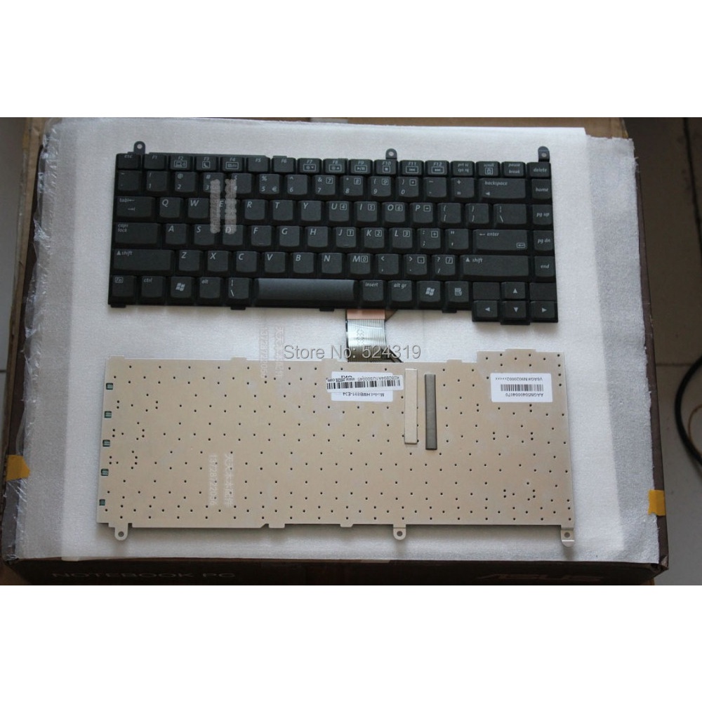 แป้นพิมพ์แล็ปท็อปใหม่สําหรับเกตเวย์ MX7000 MX7325 MX7330 MX7210 M6000 US Layout