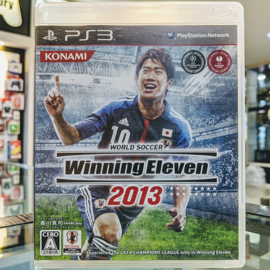 (ภาษาอังกฤษ) มือ2 Winning Eleven 2013 แผ่นเกม PS3 มือสอง แผ่นPS3 ฟุตบอล PES Pro Evolution Soccer FIFA