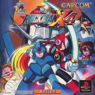 ROCKMAN X 4 [PS1 JP : 1 Disc]