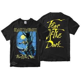 เสื้อยืด พิมพ์ลาย iron maiden 4 - FEAR OF THE DARK พรีเมี่ยม สไตล์วินเทจ สําหรับผู้หญิงสามารถปรับแต่งได้