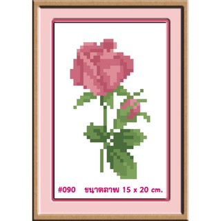 ไอแอมครอสติช iamcrossstitch DIY รหัสTmini-090 17x17 cm. ชุดอุปกรณ์งานฝีมือปักครอสติชครบชุด