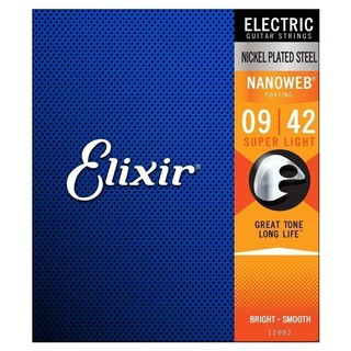 Elixir - Electric Nanoweb Super Light 09-42 สายกีต้าร์แท้100% แท้ทั้งร้าน แท้ยันเงา