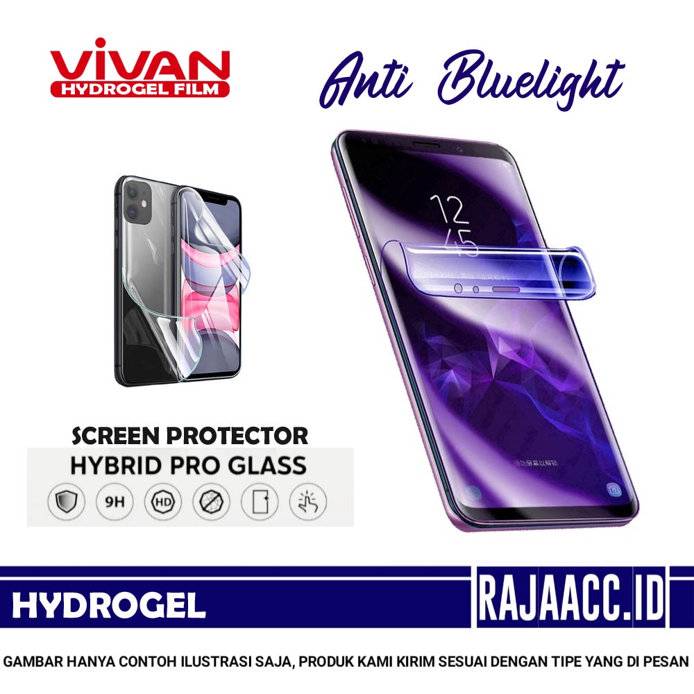 Vivan Hydrogel Anti Bluelight Samsung A30 A30s A31 A32 A32 5G A40 A41 A42 5G A50 A50s A51 A51 5G A52