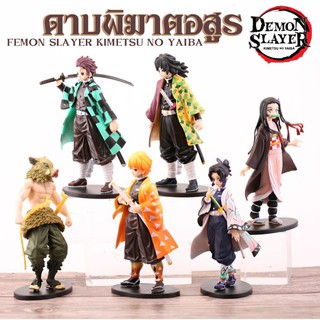 โมเดลดาบพิฆาตอสูร Kimetsu no Yaiba​ Demon Slayer PVC Action Figures