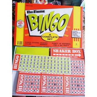 บิงโกเกมส์ (Bingo GAME) รุ่นไซส์กลาง รหัส9014 เกมส์ในตำนาน! เล่นสนุก สามารถล้อมวงเล่นได้หลายคน รับประกันความมันส์