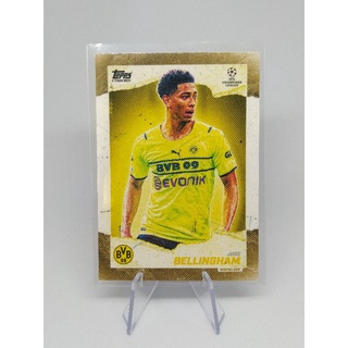 การ์ดบอล Topps Gold 2021-22 UEFA Champions League Soccer Cards