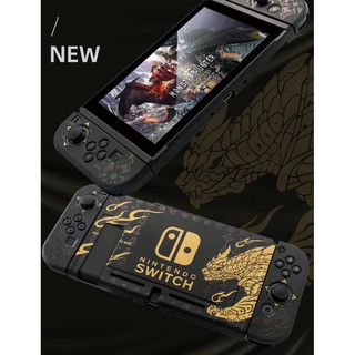 เคส NintendoSwitch TPU เนื้อไม่แข็งลาย monster hunter rise เนื้อยาง สวิตซ์