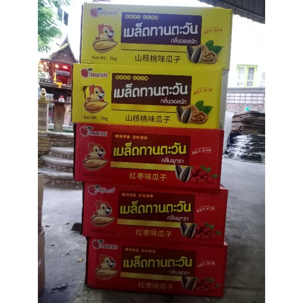 เมล็ดทานตะวัน ยกลัง 5กก ( มี อ.ย )