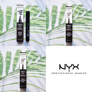 (NYX®) Thats The Point Eyeliner 1.1 ml or 2.5 ml นิกซ์ อายไลเนอร์ ปากกา แบบน้ำ สีดำสนิท