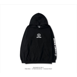 เสื้อกันหนาวฮิปฮอป เสื้อกันหนาวฮิปฮอป Hip Hop Hoodie Hoody ไซส์ S