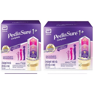 (มี 2 ขนาด) Pediasure 1+ Complete Vanilla พีเดียชัวร์ 1+ คอมพลีท กลิ่นวานิลลา อาหารทางการแพทย์