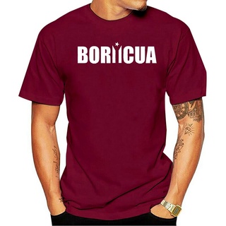 ขายดี เสื้อยืดลําลอง แขนสั้น พิมพ์ลาย Boricua Puerto Rico Black Puerto MenS PBpime71GAkkna41 สไตล์คลาสสิก สําหรับผู้ชายS