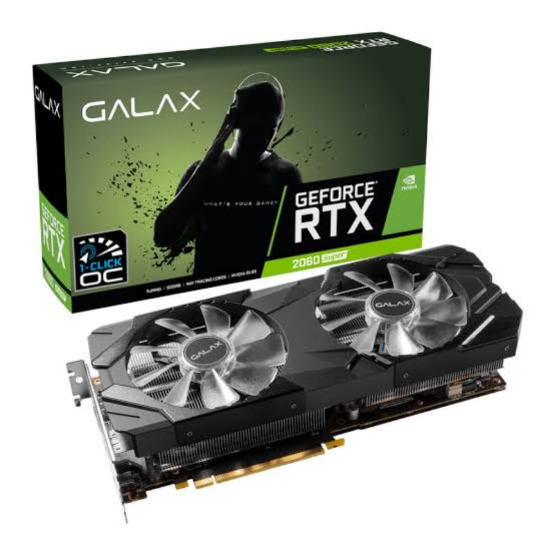 (ใช้โค้ดเหลือ4999) GALAX RTX2060SUPER 2060S ประกัน 02/6/2023 มือสอง สภาพดี