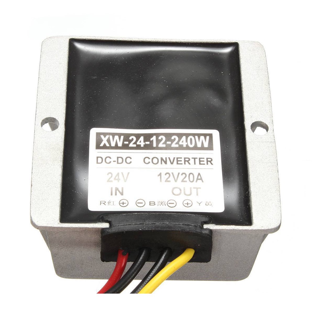 Dc / Dc ตัวแปลงแรงดันไฟฟ้า 24 V Step Down To 12v 20 A 240 W