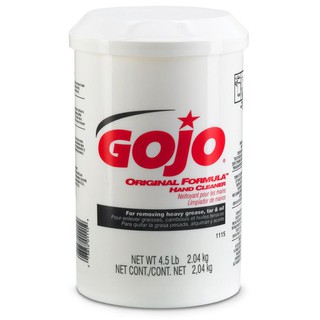 GOJO Original Formula Hand Cleaner - 4.5 lb Canister FDA Number 10-2-5976539