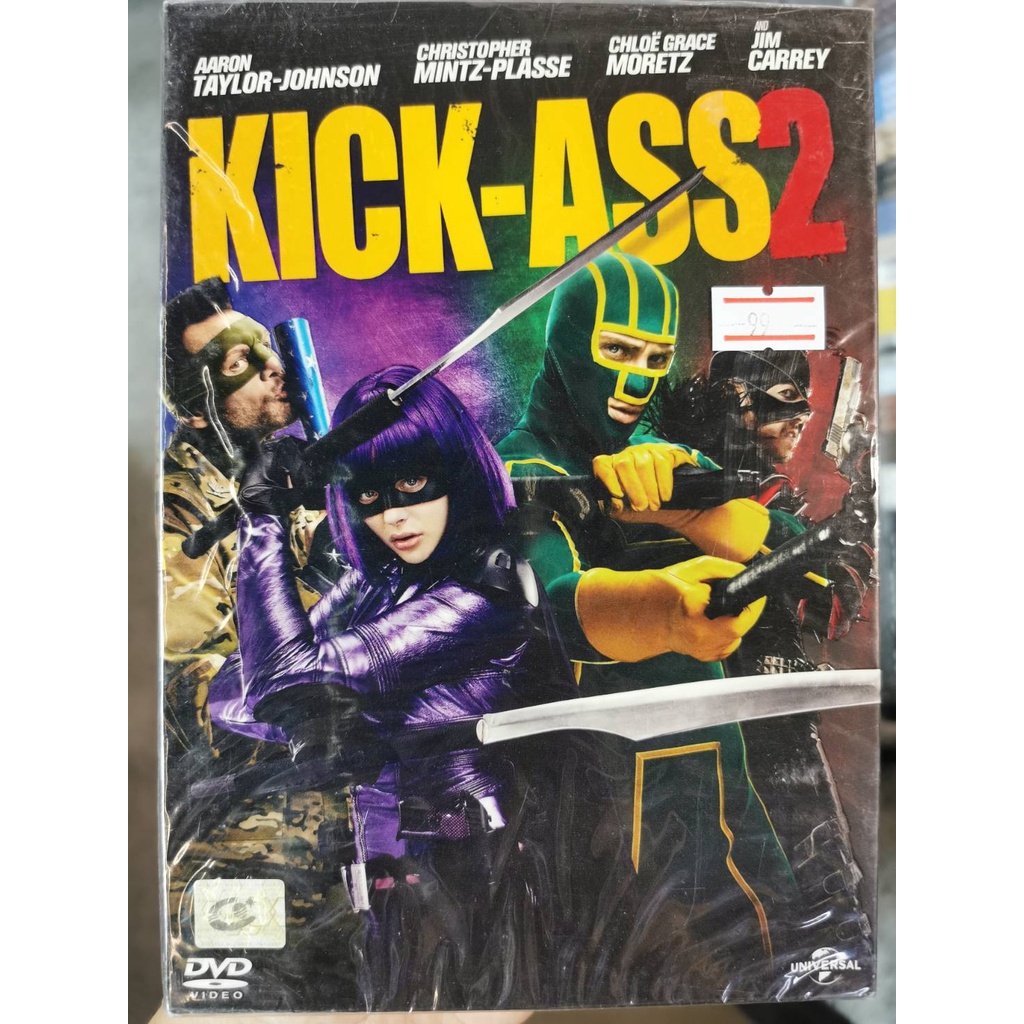 DVD : Kick-Ass 2 (2013) เกรียนโคตรมหาประลัย 2 " Aaron Taylor-Johnson, Christoper Mintz-Plasse, Jim C