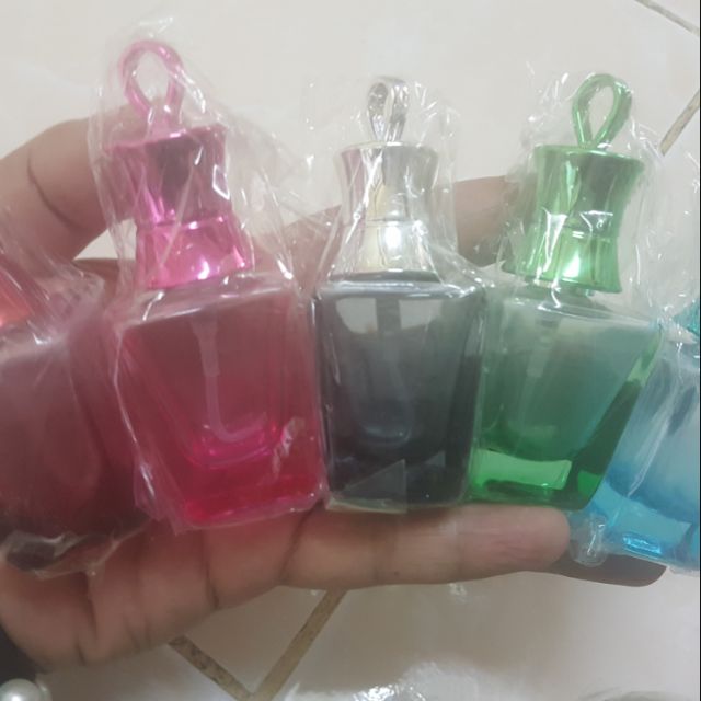 ขวดรูปจี้20มล.มีหลายสีให้เลือก