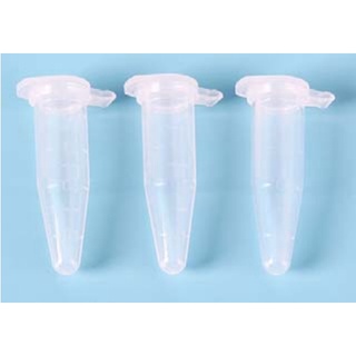 หลอดไมโครเซนติฟิว Microcentrifuge tubes, ขนาด 1.5 ml, sterile, RNase DNase Free, บรรจุ 500 pcs/Pkg, ยี่ห้อ Servicebio