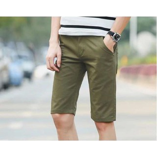 🎉กางเกงขาสั้น สามส่วนชาย ผ้าฝอกนิ่ม สวมใส่ได้ทุกสไตล์  Mens Casual shorts fashion Comfy style jeans M🎉