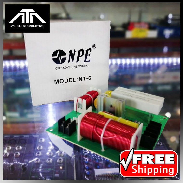 เน็ตเวิร์ค NPE NT 6 NETWORK 2 ทาง กลาง แหลม ราคาถูก เสียงดี เสียงใส ( แพ็ค 1 ชิ้น )