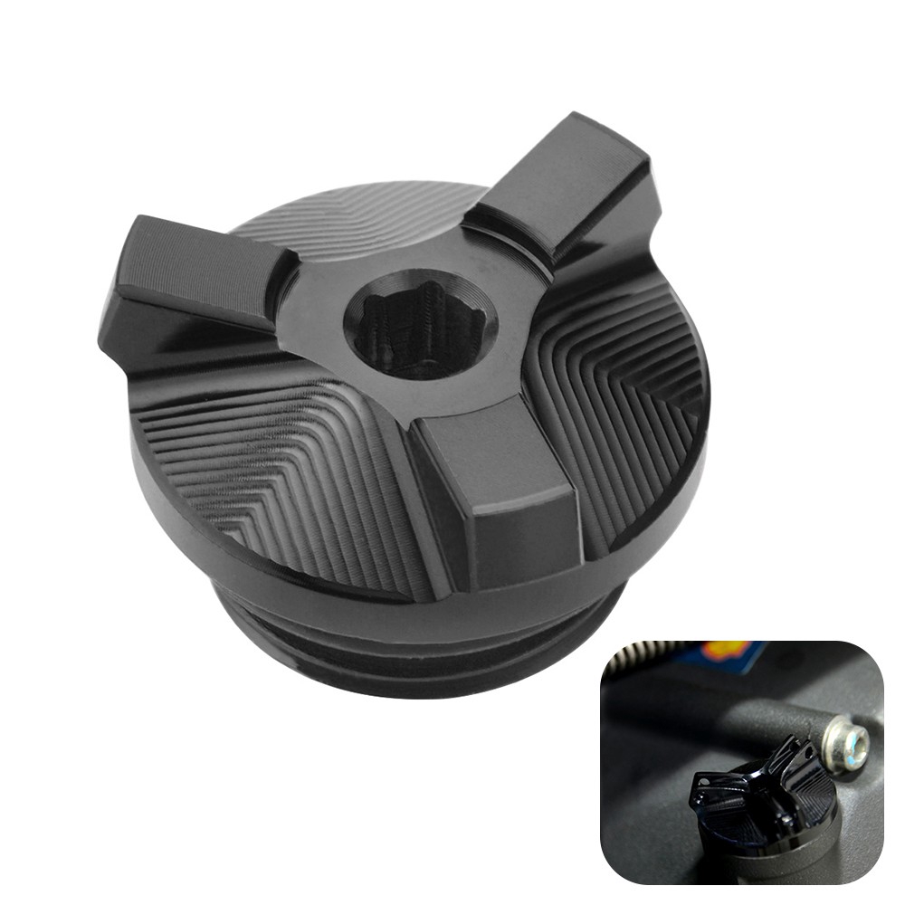 CNC M24*2 Bike Engine Oil Cap Fuel Filler Cover For BMW S1000RR 2009 -2018 S1000XR S 1000 XR S1000R 