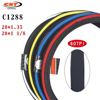 Cst-C1288 อุปกรณ์เสริมจักรยานยางจักรยาน 20 นิ้ว 20X1.35 451 20X1 1/8 406 60Tpi