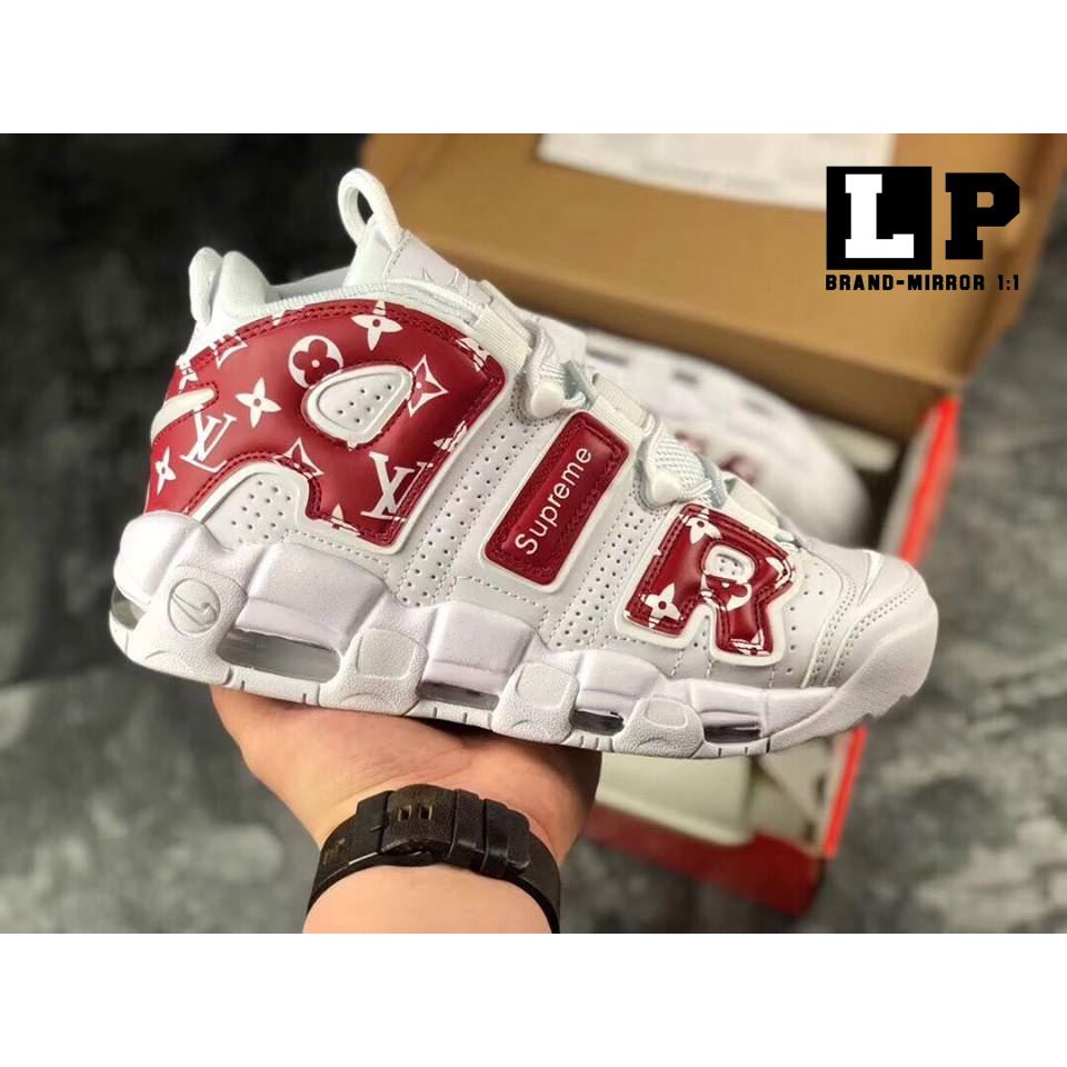 Nike Air More Uptempo X Lv X Supreme Shopee Thailand