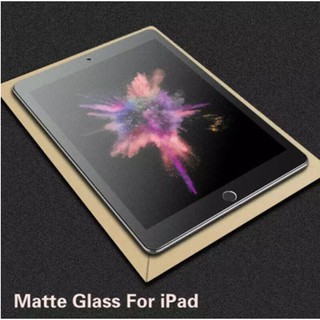 ฟิล์มกระจก นิรภัย เต็มจอ แบบด้าน ไอแพด 9.7 Use For iPad 9.7 Full Glue Matte Protector Anti-Fingerprint (9.7 )