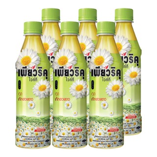 เพียวริคุ คูล เก็กฮวย 350 มล. แพ็ค 6 ขวด Pure Riku Kuggae Hui 350 ml. Pack of 6 bottles.