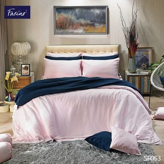 Facino ชุดผ้าปูที่นอน 3.5 ฟุต 3 ชิ้น + ผ้านวมขนาด60"X80" SOLID ULTRA SOFT