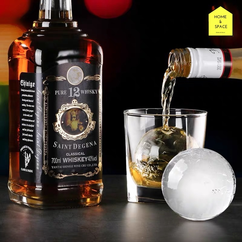 ที่ทำน้ำแข็งทรงกลม แม่พิมพ์ทำน้ำแข็ง Ice ball KEYWAY ขนาด 6 ซม. รุ่น KI-60 - รูปที่ 4