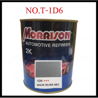 สีพ่นรถยนต์ 2K  TOYOTA  NO.T-1D6  มอริสัน Morrison 2K