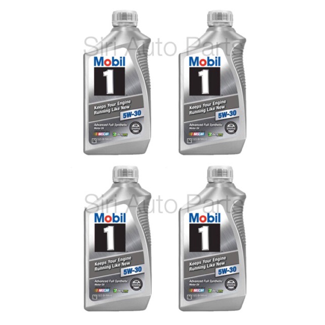 Mobil1 5W-30 Keeps Your Engine Running Like New จำนวน 4 Qt ...
